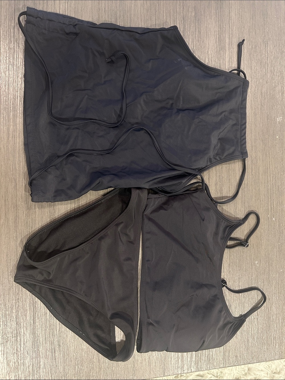 Women's Black Swim Panty - Classic Full Coverage
